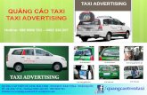 Quảng cáo taxi, quảng cáo trên tax, taxi advertising _ Hotline: 0902 336 207