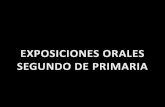 Exposiciones Orales. CEIP Pinocho 14/15