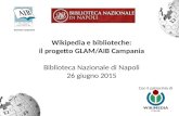 GLAM: progetti nazionali e GLAM/AIB Campania