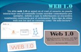 Web 1.0 y 2.0