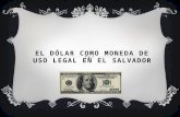 Dólar en El Salvador
