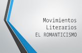 Movimientos literarios romantico