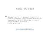 Fuzje i przejecia Mapaorganizacji.pl