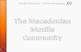 The macedonian mozilla community