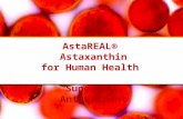 AstaREAL® Astaxanthin for Human Health Superior Antioxidant