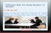 Effective Help for Doing Business in Holland