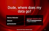 Dude, where does my data go?
