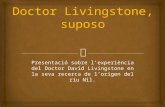 Doctor livingstone, suposo