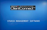Studio management software