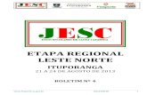 Boletim 004: Etapa Regional Leste-Norte do JESC (15/17)