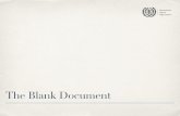 The Blank Document - Organização Internacional do Trabalho