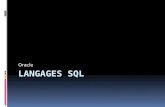 Oracle : extension du langage SQL