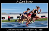 Atletismo: Cto  España Federaciones 2015
