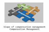 Slope of compensation management  - compensation management - Manu Melwin Joy