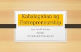 Ict lesson epp 4  aralin 6 kahalagahan ng entrepreneurship