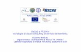 ReCaS e PRISMA: tecnologie di cloud computing al servizio del territorio