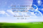Esd ( education sustainable for development )