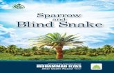 Sparrow and Blind Snake