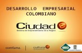Desarrrollo empresarial colombiano
