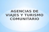Agencias de viajes y turismo comunitario