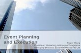Event Planning and Execution by Essential Werkz Pte  2015