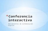 Conferencia interactiva
