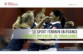 Le sport féminin en France, un réel potentiel de croissance