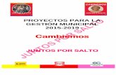 Proyectos de gestión-Frente JUNTOS por SALTO en CAMBIEMOS