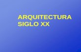 Arquitectura s. xx