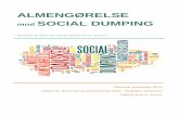 Almengørelse mod social dumping samlet