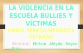 La violencia en la escuela bullies y víctimas