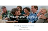 UK Varsity Startup Challenge - Startup Submission