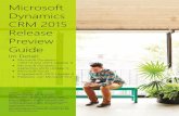 Microsoft dynamics crm_2015_release_preview_guide