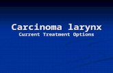 Carcinoma larynx recent trends in management