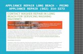 Washer Repair Long Beach - Primo Appliance Repair (562) 314-3272