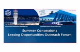 Washington's Airports' Summer 2015 Concessions Leasing Outreach Presentation
