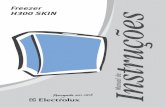 Electrolux - Freezer horizontal h300 skin   manual de instruções