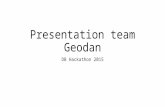 DB Infrastructure Challenge - Team Geodan