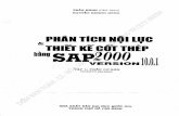 Phân tích nội lực và thiết kế cốt thép bằng Sap 2000v10 - Trần Hành, Nguyễn Khánh Hùng