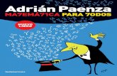 MA7EMÁ71CA PARA TODOS - Adrian Paenza