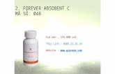 Forever Absobent C bổ sung Vitamin C giá rẻ