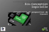 Atelier eco-conception logicielle