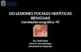 Dd de lesiones focales hepaticas benignas