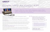 Purple VRS for Cisco E20