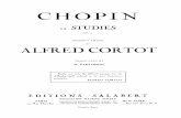 Chopin-Cortot Etudes Op.10(Engl)