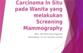 Deteksi Dari Ductal Carcinoma in Situ Pada Wanita