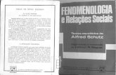 Fenomenologia e Relações Sociais - Alfred Schutz