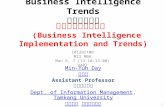 1012BIT08 Business Intelligence Trends