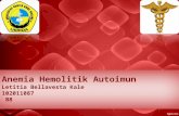 anemia hemolitik autoimun