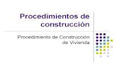 procedimientos de construcción